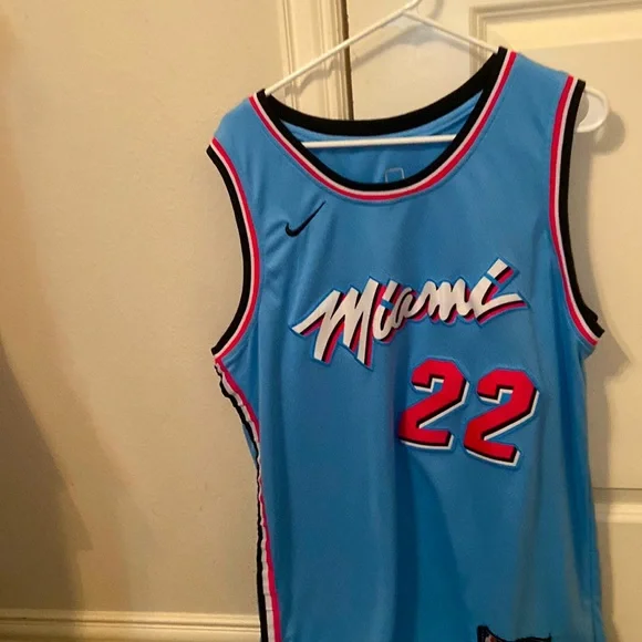 Blue Jimmy Butler Vice Shirt NBA Other Jimmy Butler Miami Vice